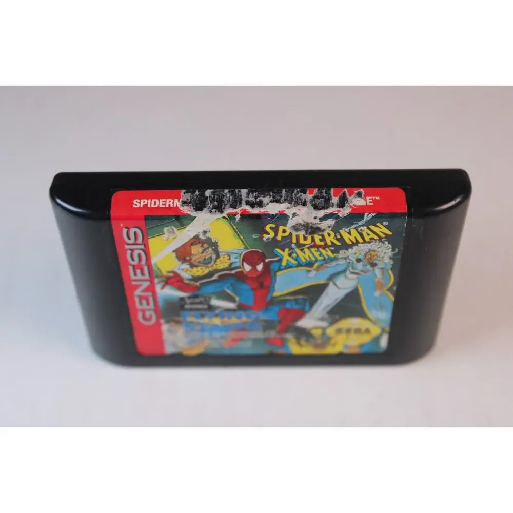 Spider-Man/X-Men: Arcade's Revenge (Sega Genesis, 1993) Game Only, Tested/Works